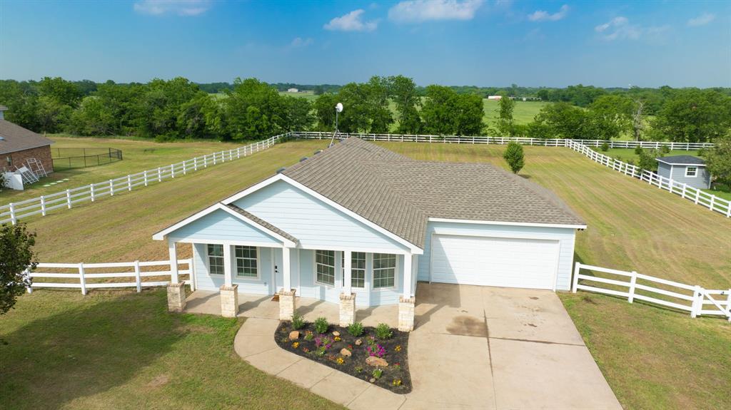 ACREAGE, OPEN SPACE, AND THAT EASY EAST TEXAS FEEL—just outside of Terrell with quick access to I-20 and an easy drive into Dallas when you need it. Set on over an acre, this property gives you the kind of breathing room that’s getting harder to find. The setting feels private and relaxed, with plenty of space to enjoy outdoor activities. Inside, the open-concept layout brings everything together with great natural light and a comfortable flow between the living, dining, and kitchen areas. The kitchen features a spacious island, plenty of cabinetry, and room to gather. This layout is both functional and inviting. The primary suite offers a quiet retreat with a walk-in closet, soaking tub, and separate shower—perfect for unwinding at the end of the day. Location is a big win here—just 6 miles to Terrell, around 35 miles to Canton (home of the famous First Monday Trade Days), and about 40 miles to Dallas. If you’ve been looking for space, comfort, and a place that truly feels like home, this one is ready for you to make it your own.