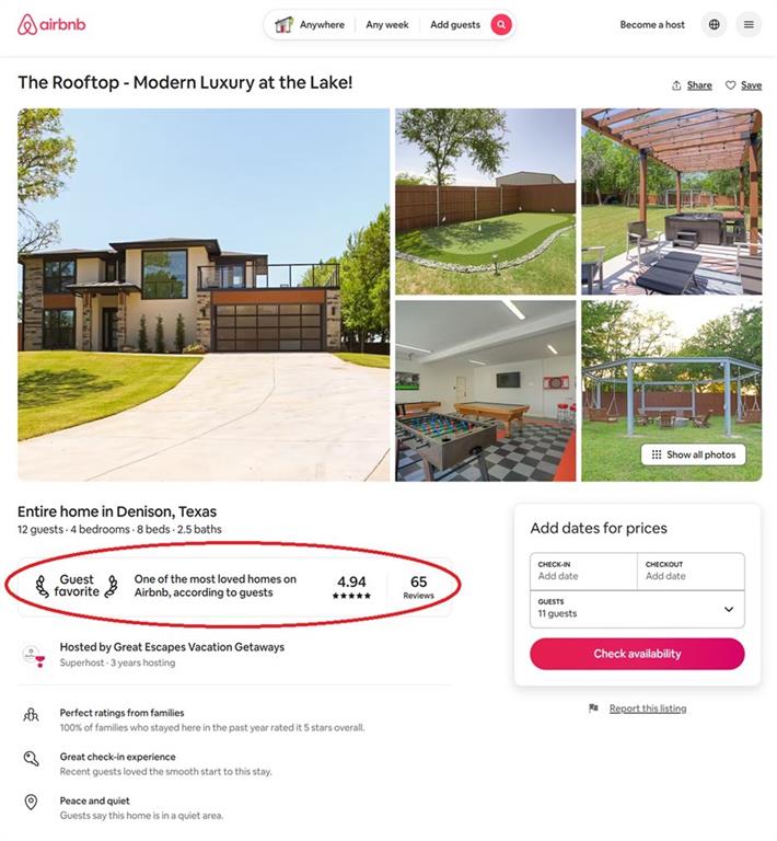 Treetops Of Lake Texoma - Residential