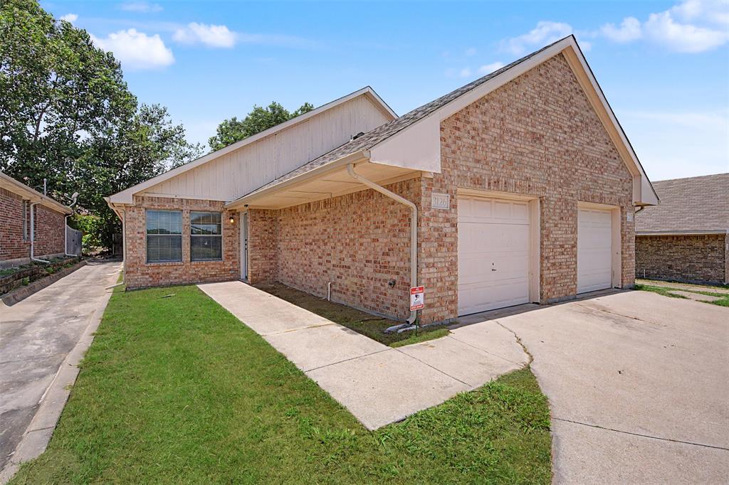 Texas Cash Flow Duplex Turn Key investment opportunity in Fort Worth's West Side. This beautifully built 2007 duplex features two spacious 3 bed 2 bath units each with attached garage and privacy fenced yard. Whether you're adding to your portfolio or stepping into your first investment property, 3124-3126 Cherry Lane delivers quality construction, strong rental income, and a location that keeps units leased.  3 bed 2 bath per unit 2,236 total sq ft building.  Updated luxury vinyl plank flooring throughout living areas of both units - durable, attractive, tenant-approved. Tile in bathrooms and kitchens.  3124 Cherry Lane Lease expires March 2027 rent is below market at $1395.  3126 Cherry Lane Vacant for Showings listed for lease at $1595.  Rents have room to increase at renewal you're buying in below where the market is heading.  No HOA your asset, your rules.  Very good overall condition this is not a project, it's a performer. New Roof 2023, Electricity and Water separately metered and residents responsibility, Property Taxes 2025 $7,068.50  Annual Insurance 2025 $1,194.33 Why West Fort Worth? Why Now?  DFW's growth is shifting west.  Western Tarrant and Parker Counties is where land, capital, and corporate expansion are heading as the eastern metro fills up. Investors who position now are buying ahead of the wave.  The fundamentals are hard to beat:  Anchor employers that don't blink  Lockheed Martin, Naval Air Station JRB, Bell Textron, and the West Fort Worth medical corridor keep tenant demand steady year after year.  Camp Bowie is booming record-low retail vacancy.  Texas tailwinds no state income tax, landlord-friendly laws, sustained population growth.  Professionally managed by Turn Key Real Estate Management, LLC a full-service residential property management company serving the DFW Metroplex since 2008.  The current management team is happy to continue serving the new owner making for a truly Turn Key investment from day one