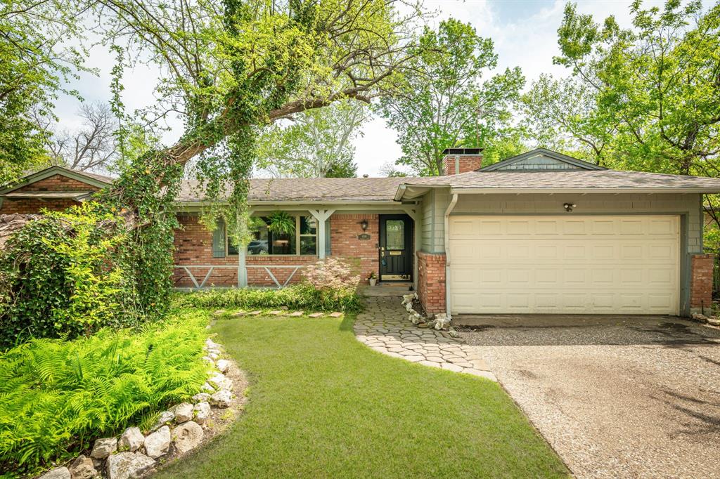 Nestled in the highly sought-after Ridgewood Park neighborhood, 6516 Danbury offers a perfect blend of comfort, style, and functionality on an oversized lot with multiple outdoor living spaces designed for relaxing, entertaining, or enjoying the serene setting. Inside, the home features a bright and open layout with expansive windows that fill the space with natural light, complemented by rich hardwood floors. The spacious family room flows seamlessly into the kitchen, creating an ideal environment for gathering with friends and family or enjoying everyday living. The private primary suite provides a peaceful escape, with an ensuite bathroom. With well-proportioned rooms, an inviting atmosphere, and an attached two-car garage, this thoughtfully designed home offers both charm and practicality in one of Ridgewood Park’s most desirable locations. Water heater 6 years old