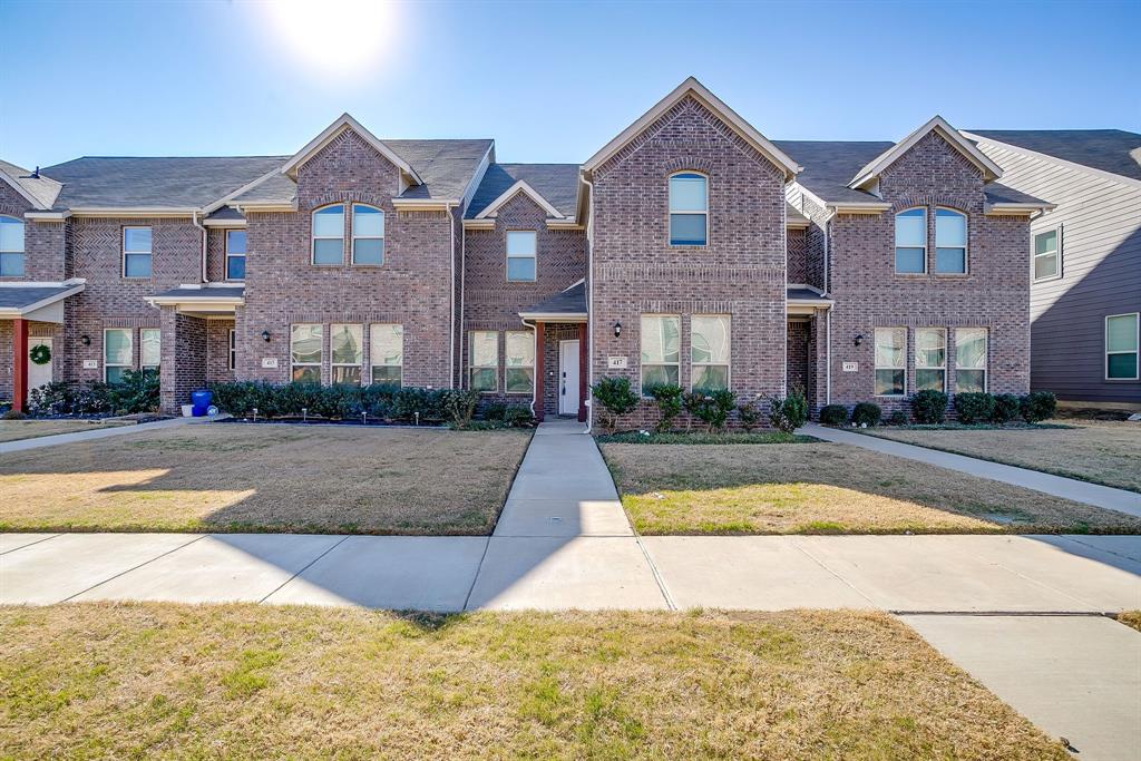 Welcome to this wonderful 4-bedroom, 3-bath home built by Impression Homes featuring the popular Conroe floorplan in a low-maintenance community! This open-concept layout offers a spacious living room that flows seamlessly into the dining area and kitchen, complete with abundant cabinet space and excellent functionality for everyday living and entertaining. Mostly tile in the home. 

A secondary bedroom and full bath are conveniently located downstairs, perfect for guests or a home office. Upstairs, the spacious primary suite provides plenty of room for large furniture and a relaxing retreat. Primary bathroom has a huge walk in shower and closet! The additional bedrooms offer generous space and large closets. The upstairs utility room adds everyday convenience—no need to carry laundry up and down the stairs!

Enjoy the privacy of a rear-entry garage that has painted flooring and the ease of HOA-covered landscaping (front and back), irrigation, and pest control. Centrally located with quick access to shopping, dining, and I-35 for easy commuting north or south. This home offers comfort, convenience, and low-maintenance living all in one!