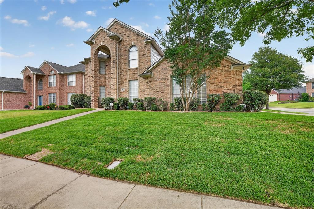 Spacious and beautifully updated 5-bedroom, 3.5-bath home located on a desirable corner lot in Keller ISD! This open-concept floor plan offers plenty of room for both entertaining and everyday living with two large living areas downstairs, a formal dining room, and an eat-in kitchen featuring updated white cabinetry, granite countertops, and great flow into the main living space.

The primary suite is conveniently located downstairs, while upstairs offers a second master suite, three additional bedrooms, and another full bathroom — making this home ideal for multi-generational living or growing families.

Step outside to enjoy the huge covered patio overlooking the private oversized backyard, perfect for relaxing or hosting gatherings. Additional highlights include a side-entry garage, spacious layout, and a fantastic location close to shopping, dining, and schools.

This home truly has the space, updates, and flexibility everyone is looking for!