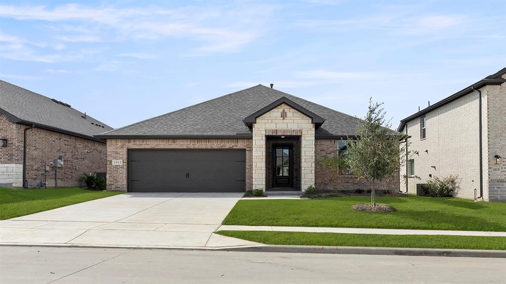 MLS# 21330033 - Built by HistoryMaker Homes - Oct 2026 completion! ~ Choose your rate with up to $30,000 to spend your way**. Designed for comfort and everyday ease, this single - story 4 - bedroom, 2 - bath home offers a wide, welcoming entry that sets the tone the moment you step inside. The heart of the home features a beautifully upgraded kitchen with beautiful countertops and canvas cabinets. Durable LVP flooring flows through all main living areas, creating a clean, cohesive look. The private primary suite is a true retreat with dual sinks. Located in Rocky Creek Crossings, enjoy amenity center with pool, playground, and walking trails, and a peaceful, tucked - away feel with quick access to Chisholm Trail, Hwy 183, I - 20, Benbrook Lake, and just 15 minutes from downtown Fort Worth and Clearfork. Built by a trusted, family - owned homebuilder with over 75 years of experience and backed by an above - industry average 10 - year warranty—this is a home you can feel confident investing in. has context menu