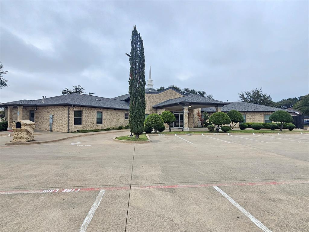 This Magnificent Church building is located at 1000 Centennial Blvd, Richardson TX 75081 offers an exceptional opportunity for congregations or organizations seeking a spacious and well-maintained house of worship or school. There is a kitchen with a gas stove, countertop space, storage space, refrigerator and space to eat. Fellowship hall can be used for dining or celebrations. Bathrooms are ADA approved. This property features modern architectural elements, ample parking space, and lush surroundings, making it ideal for community gatherings, events, and services. Zoned C-1 commercial offers more other options for usage.
With its prime location at Richardson City, this church is easily accessible, just minutes from Highway 635, US-75, Hwy 30, and North Dallas Tollway. Whether you’re looking to establish a new congregation or expand an existing one, this property offers all the amenities necessary for growth and community engagement. The Seller will need a leaseback for a time to be determined.