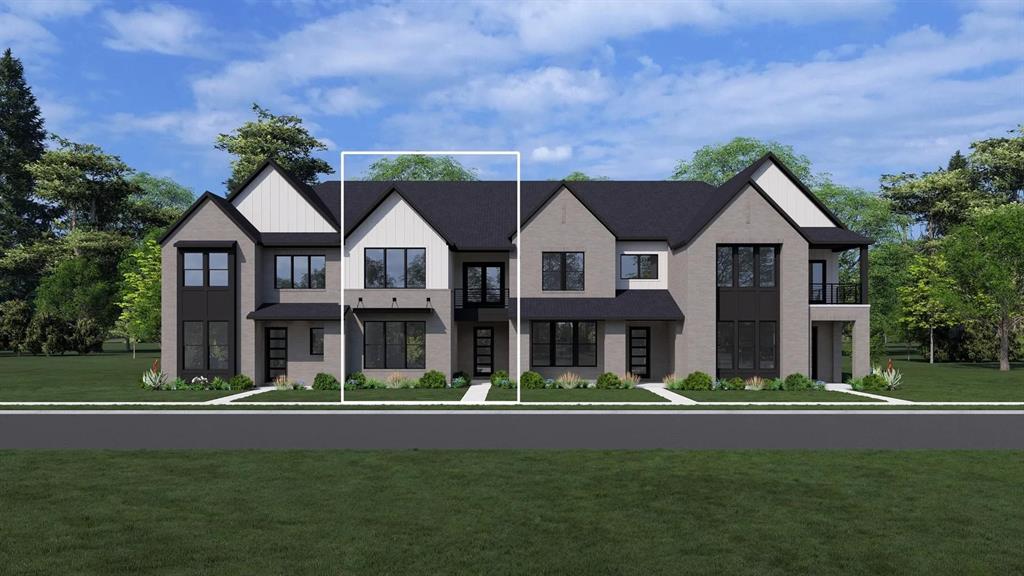MLS# 21022053 - Built by Drees Custom Homes - Mar 2026 completion! ~ Discover contemporary living in this proposed 3-bedroom, 2-bathroom townhouse in the sought-after Ridgeline Towns subdivision. Spanning 2,133 square feet, this modern Drees Custom Home features an open floorplan with two spacious living areas and a dining area, making it ideal for entertaining. The kitchen boasts an island, pantry, and double vanity, complemented by decorative lighting throughout. Enjoy the benefits of a Smart Home System and ENERGY STAR-qualified heating and cooling equipment. Exterior highlights include a covered patio, balcony, and a private entrance, all set on an interior lot adjacent to a greenbelt with many trees. Located in the McKinney ISD, this property is a perfect blend of comfort and style.