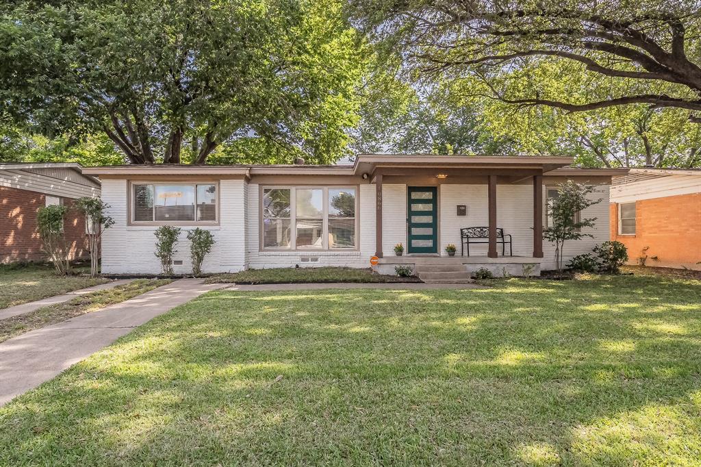 Welcome to 10866 Cassandra Way—where modern updates meet effortless charm in the heart of Dallas. This fully renovated home makes a lasting first impression with its standout curb appeal, mature trees, and an inviting front porch that’s perfect for slow mornings or winding down in the evening.

Inside, a bright, open-concept layout creates an easy, natural flow between the living room and kitchen—ideal for both entertaining and everyday living. Sunlight fills the space, drawing attention to the oversized kitchen island that anchors the home and serves as the ultimate gathering spot. The kitchen feels fresh and elevated with a gas stove, generous counter space, and a clean, modern finish.

Every detail has been thoughtfully updated, offering a truly move-in-ready experience. Enjoy a stylish blend of durable tile flooring and soft carpet in the bedrooms for added comfort. The laundry room is both functional and well-designed with built-in shelving, and the washer, dryer, and refrigerator all convey—making your move that much easier.

Out back, your private retreat awaits. The spacious backyard features a brand-new 240 square foot deck, bonus storage shed, and plenty of room to entertain, garden, or simply relax and enjoy the outdoors.

Blinds throughout add a polished touch, while the overall design strikes a perfect balance between modern style and everyday warmth.

The location ties it all together, with quick access to I-635 and US-75 for an easy commute, plus close proximity to some of Dallas’ favorite shopping, dining, and outdoor destinations.

Stylish, updated, and easy to love—this home is ready for its next chapter.