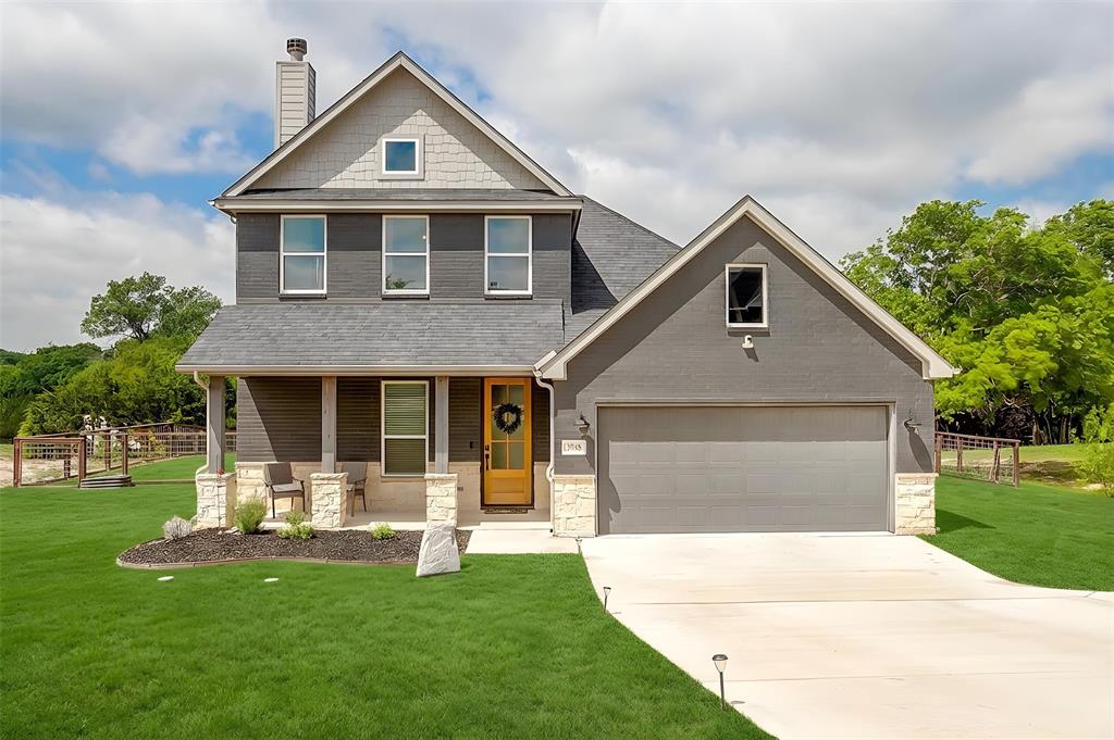 Welcome to 2048 Redemption! Where modern comfort meets wide-open Texas living. Built in 2023, this stunning 3-bedroom, 2.5-bath home sits on two expansive acres in the sought after Freeman Ranch. Home is equipped with app-controlled permanent exterior LED lighting, programmable for any occasion. 
The open concept interior boasts a wood burning fireplace and a bright kitchen with stainless steel appliances, all while overlooking the backyard. Upstairs, a versatile loft, two comfortable bedrooms, and a full bath offer space for everyone — plus thoughtful storage throughout keeps everyday living effortlessly organized.
Step outside and enjoy the large covered patio, perfect for entertaining or relaxing, as well as a fenced yard that offers a secure space for pets to roam and play.