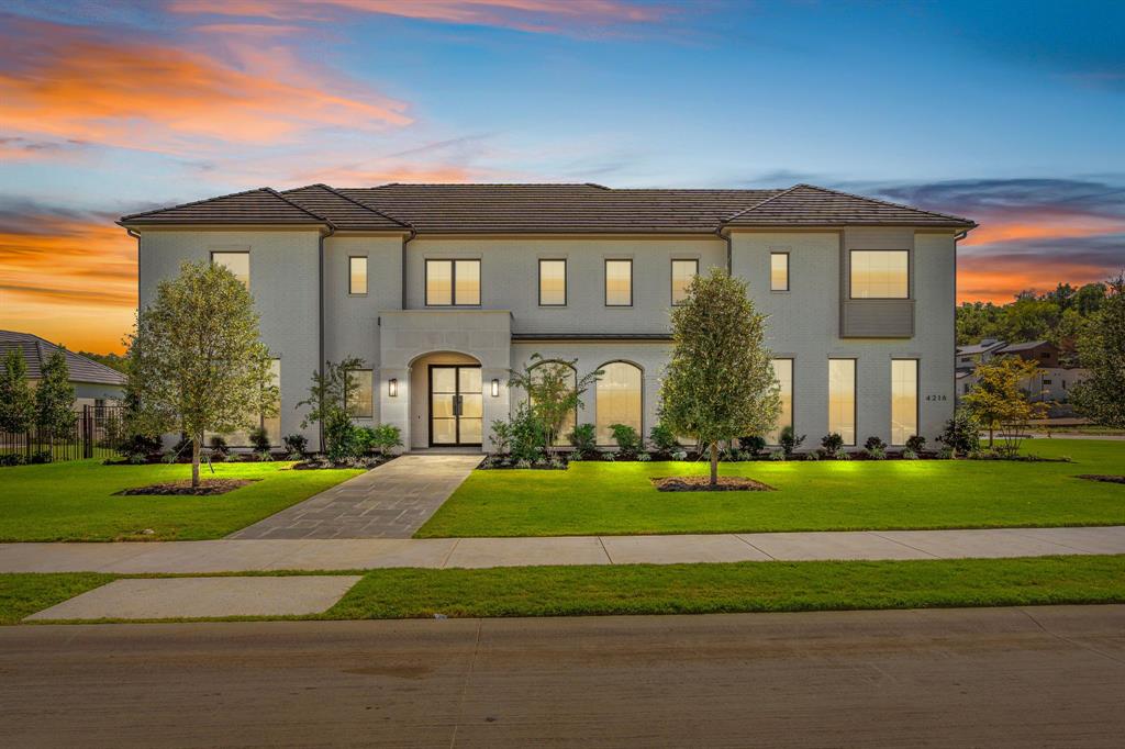 Olerio Homes NEW construction in gated and 24-hour guarded Montrachet. French Traditional style home featuring 5 beds, 5.2 baths, 2 living. Formal dining and study off of entry. Living with fireplace is open to kitchen and casual dining. In the kitchen: double ovens, gas cooktop, microwave, island, walk-in and butler’s pantry. First floor master with spa-like bath, dual vanities, separate shower, soaking tub, and custom walk-in closet with island. First floor guest suite with a personal covered patio. Utility with sink and linen cabinet, mudroom with built-ins. 3 car garage with additional room. Second floor: game room, flex space, 3 ensuite bedrooms and utility room. Buyers have the option to choose remaining finishes.