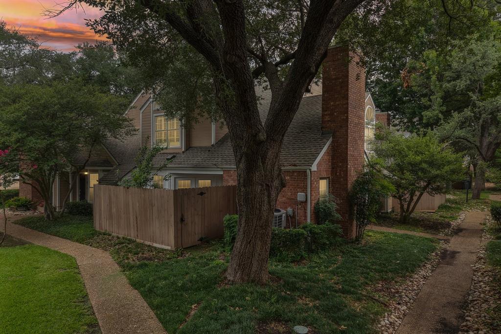 Welcome to this beautifully updated 2-bedroom, 3-bath condominium in the sought-after Preston Village community of North Dallas. Offering approximately 1,365 square feet, this spacious corner-end unit combines privacy, flexibility, and modern updates in an unbeatable location.

Freshly painted throughout with popcorn ceilings removed, updated decorative lighting, and a bright, refreshed interior, this home is truly move-in ready. The thoughtfully designed floor plan features two primary suites, each with its own private bath, making it ideal for roommates, multigenerational living, guests, or anyone seeking additional privacy and comfort.

The inviting living and dining areas flow seamlessly together, creating a welcoming space for both everyday living and entertaining. A cozy fireplace anchors the main living area, while the centrally located kitchen offers ample cabinetry, generous workspace, and convenient access to the living and dining spaces. Upstairs, a versatile loft provides the perfect flex space for a home office, media room, workout area, or additional living area to fit your lifestyle.

Enjoy the convenience of an assigned parking space and easy access to the nearby community pool. Residents benefit from a low-maintenance lifestyle with HOA coverage that includes exterior and grounds maintenance, water, sewer, trash service, and full use of community amenities.

Conveniently located in North Dallas with easy access to major highways, shopping, dining, and everyday conveniences, this home offers the perfect blend of comfort, convenience, and value. With its rare dual-primary-suite layout, corner-unit privacy, extensive updates, and flexible living spaces, this Preston Village condominimun Plano ISD is one you won't want to miss.