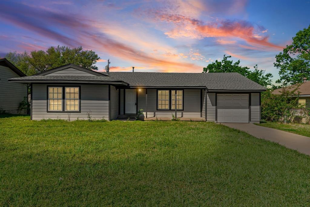 Completely remodeled and move-in ready, this charming single-story home offers approximately 1,080 square feet of thoughtfully updated living space on a spacious lot. Originally built in the late 1960s, the property blends classic construction with modern finishes, featuring durable luxury vinyl plank waterproof flooring, fresh paint throughout, and a beautifully updated interior. The kitchen has been upgraded with sleek granite countertops and brand-new stainless steel appliances, creating a clean and functional space ideal for everyday living. Offering three bedrooms and one fully updated bath, the layout provides flexibility for families, guests, or a home office. Situated in an established neighborhood with convenient access to local shopping, dining, and major roadways, this home delivers both comfort and convenience in a well-maintained setting.