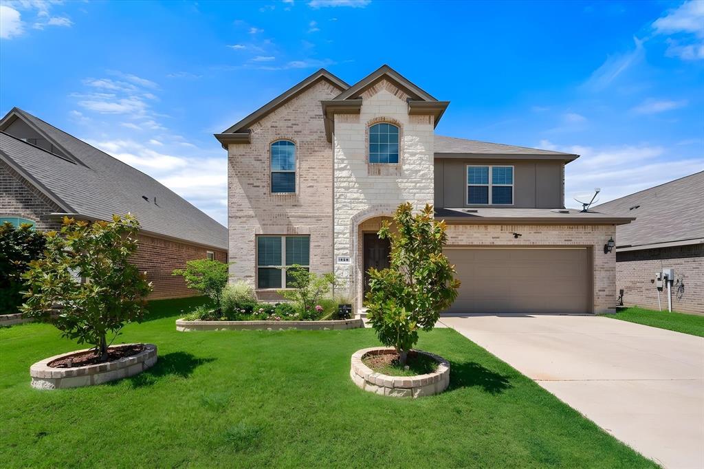 Stop Scrolling!!!!! This is the ONE! Welcome home to this spacious and beautifully designed 5-bedroom, 4-bathroom residence in the heart of Burleson! Perfectly located just minutes from shopping, dining, and everyday conveniences, this home offers the ideal blend of comfort, functionality, and location.

Inside, you'll find a thoughtfully designed floor plan with generous living spaces and room for everyone. The primary suite is conveniently located on the first floor, providing a private retreat complete with a walk-in closet that connects directly to the utility room—making laundry day effortless and efficient. Also located downstairs is an additional bedroom and full bathroom, making it an ideal setup for guests, aging parents, or a private home office.

Upstairs, you'll find additional bedrooms and flexible living space to accommodate a variety of lifestyles, whether you need room for family, hobbies, work, or entertaining.

Step outside to enjoy the beautiful backyard patio—an inviting space for morning coffee, evening gatherings, or simply unwinding after a long day. Select patio furniture will convey with the property, creating an added opportunity to enjoy the outdoor living space immediately. Please contact the listing agent for details regarding the furniture that will remain.

With five bedrooms, four full bathrooms, a versatile floor plan, and a desirable Burleson location near shopping, restaurants, and entertainment, this home offers the space, convenience, and comfort today's buyers are searching for.