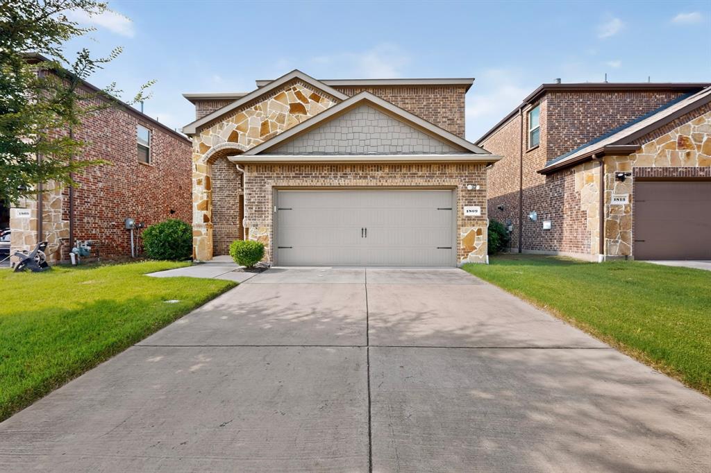 Welcome to this beautifully maintained 4-bedroom, 3.5-bath home in the desirable Weston Ridge community. Thoughtfully designed with both comfort and functionality in mind, this two-story home features an open-concept layout where the kitchen, dining area, and family room flow seamlessly together, making it ideal for both entertaining and everyday living. Soaring ceilings and abundant natural light create an inviting first impression, while luxury vinyl plank flooring flows throughout the main living areas. A cozy fireplace adds warmth and charm to the spacious family room.

The chef-inspired kitchen features a large granite island and countertops, stainless steel appliances, a gas cooktop, abundant cabinetry, and generous prep space for cooking and gathering. The adjacent dining area is perfect for hosting family and friends. A convenient half bath is also located on the first floor.

Tucked away on the first floor, the spacious primary suite provides a private retreat with a walk-in closet and an ensuite bath featuring dual vanities, a soaking tub, and a separate shower.

Upstairs, a secondary bedroom with its own private ensuite bath provides an ideal setup for guests or multi-generational living, while two additional bedrooms share a full bath. Ample closet space and storage throughout the home ensure room for everything.

Additional highlights include a spacious laundry room conveniently located near the garage entrance, a two-car garage, and a large backyard with a generously sized covered patio, offering plenty of space to relax, play, or entertain outdoors.

Ideally located near shopping, dining, parks, and highway 75, this home is zoned to highly acclaimed McKinney ISD schools and is within walking distance of The Goddard School, a premier preschool and daycare. Offering the perfect blend of space, comfort, and convenience, this exceptional home is ready to welcome its next owners.