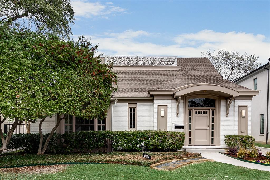 Beautiful remodel in 2018-2019, Located in walking distance to Bradfield Elementary, Highland Park Village and minutes from Downtown. 4 bedrooms, 3.5 spacious bathroom, 1 bedroom down can be a second primary, 2 car garage, large driveway and oversized parking in back. Built in cabinets, walk in closets, huge family room, computer station, gourmet kitchen, Thermador and GE appliances, bar with wine cooler. Wood floor down, upgrade carpet upstairs, fireplace. Information provided is deemed reliable but is not guaranteed and should be independently verified. Buyer or buyer's agent to verify Tax, schools, square footage, rooms measurements, restrictions, etc. No farm animals allow. These pictures were taken after the house was remodel.
