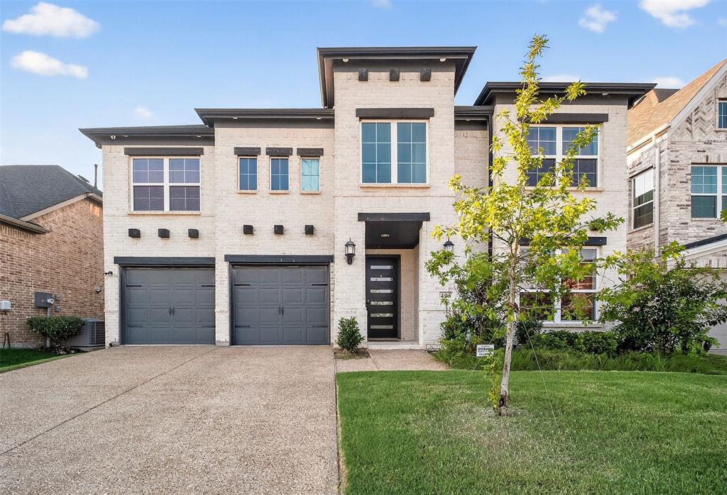 Welcome to one of Wylie’s most sought-after neighborhoods! This modern residence offers an open-concept design with 6 bedrooms and 4 bathrooms, perfectly tailored to meet every lifestyle need. The soaring double-height living room floods with natural light and seamlessly connects to a bright white kitchen framed by expansive windows, an inviting space to start your mornings. The primary suite, along with two additional bedrooms, is conveniently located downstairs, while the upstairs retreat features a spacious second living area overlooking the main floor-perfect for family gatherings or entertaining guests. Step outside to the covered patio and unwind as you take in breathtaking sunset views across the lush, private backyard. Residents of this master-planned community enjoy resort-style amenities, including a sparkling swimming pool, playground, catch-and-release pond, and scenic bike trails, an ideal setting for connection, recreation, and everyday living.