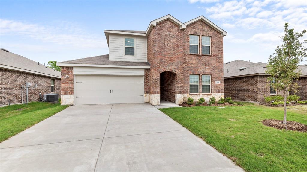 New! Amazing two story floor plan! Four bedrooms, three full baths, with large game room. Home includes, island kitchen, Quartz counters throughout, LED lighting, full sprinkler system, professionally engineered post tension foundation, and much more!
Come visit our D.R. Horton community located in the charming small town of Ennis also known as the Bluebonnet City. Located off I-45 approximately 35.4 miles from Downtown Dallas. The city of Ennis boosts the Big O Speedway, bluebonnet trails, area parks, Lake Bardwell, a drive-in movie theater, historic museums, and more! Stonewyck Farms features one-and two-story open-concept floorplans from 1,294 to 2,352 SF.  Stonewyck Farms offers something for everyone!