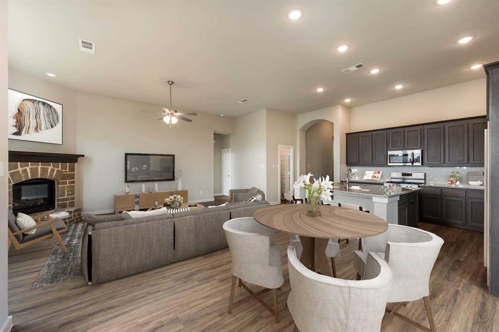 MLS# 20502202 - Built by Highland Homes - Ready Now! ~ 1 story 4 bed 3 bath with a study!