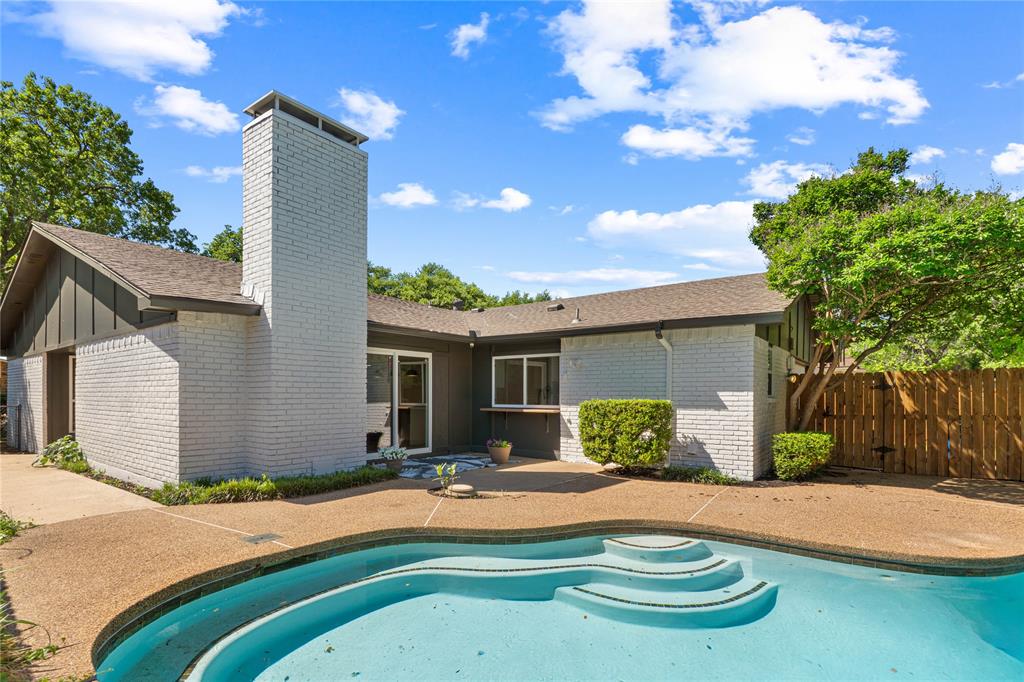 Completely Renovated Pool Home in Dallas.

Welcome to this beautifully updated 4-bedroom, 2.5-bath home in the heart of East Dallas. Fully renovated from top to bottom, 8617 Baumgarten Dr offers modern upgrades, stylish finishes, and exceptional indoor-outdoor living with a private swimming pool.

Inside, you’ll find new flooring, new windows, and a fully reconfigured open-concept layout designed for today’s lifestyle. The remodeled kitchen features quartz countertops, slim shaker-style cabinetry, a walk-in pantry, and a unique pass-through sliding window that opens directly to the backyard—perfect for serving food and drinks to the pool area while entertaining.

All bathrooms have been completely remodeled with updated fixtures and contemporary finishes. The spacious primary suite includes a beautifully updated ensuite bath, creating a private retreat.

Step outside to a backyard built for entertaining, complete with a sparkling pool and seamless indoor-outdoor serving access. Whether hosting guests or enjoying a quiet evening at home, this space is designed for relaxation and memorable gatherings.

Pool homes are less common in this established Dallas neighborhood, making this property a rare opportunity. In addition to its entertaining appeal, the home offers generous living space, a functional floor plan, and a warm atmosphere ideal for everyday family living.

Located in a desirable community with mature trees, this home is conveniently close to parks, shopping, dining, and major highways, providing easy access to everything Dallas has to offer.