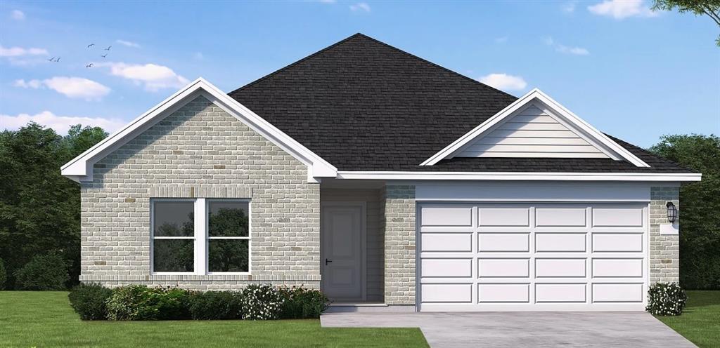 MLS# 21196889 - Built by Coventry Homes - Const. Completed May 09 2026 ~ This beautiful single-story new construction home features four bedrooms and three full bathrooms, offering a well-designed layout with flexibility and comfort throughout. The three sides brick exterior provides durability and timeless appeal, complemented by an upgraded elevation that enhances curb appeal. Inside, the open-concept design creates a seamless flow between the kitchen, dining, and living areas-ideal for both everyday living and entertaining. Spacious secondary bedrooms offer versatility for guests, home offices, or hobbies, while the private primary suite serves as a relaxing retreat with a thoughtfully designed bathroom. Built with quality craftsmanship and modern finishes, this home delivers the convenience of single-level living with the benefits of new construction and a refined exterior presence. Don't miss the opportunity to own this home-schedule your tour today!