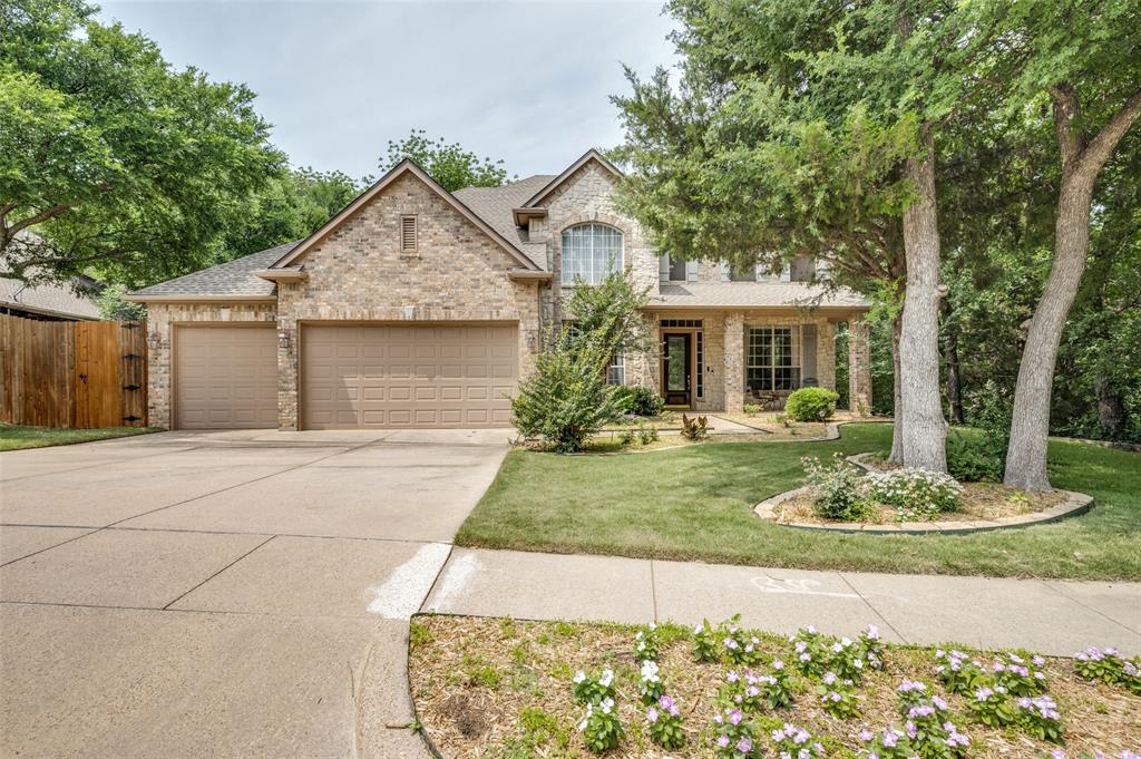 Welcome inside this absolutely stunning, immaculate move in ready Standard Pacific home in the prestigious Lakeview at Point Vista neighborhood. Brick and stone exterior, 3 car garage, stunning landscaping, trees and a serene tranquil back yard will have you dreaming of relaxing on the screened in back porch. The light and open floor plan with soaring ceilings is perfect for any family gathering or entertaining you can imagine. Gourmet kitchen with 42 inch cabinets, granite counters, tile back splash, breakfast bar, island, butlers pantry, stainless appliances all over looking the breakfast and living room. The expansive primary bedroom leads to the completely remodeled primary bathroom highlighted by a huge walk in shower, jacuzzi tub, his & her sinks and large walk in closet.  The 2nd bedroom downstairs has it's own full bath while the 3rd & 4th bedrooms upstairs share a jack n jill bath and don't miss the half bath on the first floor and another half bath on the 2nd floor. The 2nd floor also offers a game room with wet bar, media room with built in Bose speakers and a loft that makes a perfect office or sewing room. Loads of extra storage in the walk out attic off the media room, sink and built in cabinets in the garage and huge workshop in back yard are just a few more of the incredible feature of this home.