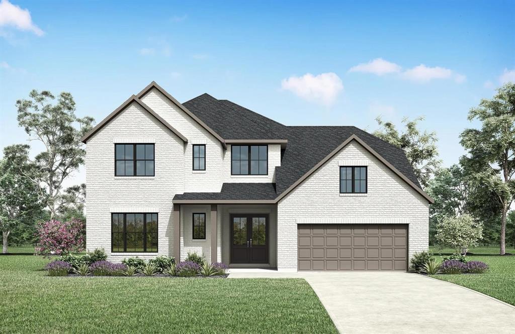 MLS# 21227673 - Built by Drees Custom Homes - Sep 2026 completion! ~ Discover an exceptional opportunity in the heart of Trinity Falls, with this stunning single-family residence set to be completed by September 2026. This spacious 4-bedroom, 4.5-bath home boasts an impressive 3,720 sq. ft. of living space designed for modern living. The open floorplan is complemented by three expansive living areas, an eat-in kitchen with a working pantry, and a cozy gas log fireplace, creating an inviting atmosphere for entertaining.  Enjoy the luxury of a primary suite with a walk-in closet and freestanding tub, and additional features include central heating and cooling, a family foyer with mud bench, an extra large covered patio, and beautifully landscaped grounds complete with a sprinkler system. Located within the McKinney ISD, this home is situated near top-rated schools, including Ruth and Harold Frazier Elementary and McKinney North High School. Experience the perfect blend of comfort and style in this traditional home.