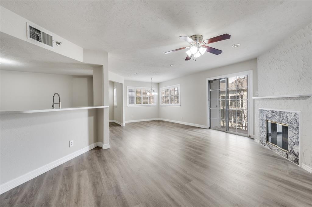 Enjoy a prime location near Downtown, restaurants, bars, Tom Thumb, & in the Bryan Place neighborhood all within a pleasant walk. This charming condo welcomes you with fresh, modern upgrades, including brand new luxury vinyl flooring, elegant quartz countertops, & a refreshed interior palette.
Relax in the spacious master suite, complete with a walk in closet & classic plantation shutters. Thoughtful touches throughout make this a perfect place to call home. This condo includes TWO reserved garage parking spaces. Seller is offering a kitchen appliance credit or seller concessions. Your private tour awaits! Schedule a visit today! This property qualifies for Benchmark Mortgage offer up to $5,000 towards buyers closing costs and rate buy down!