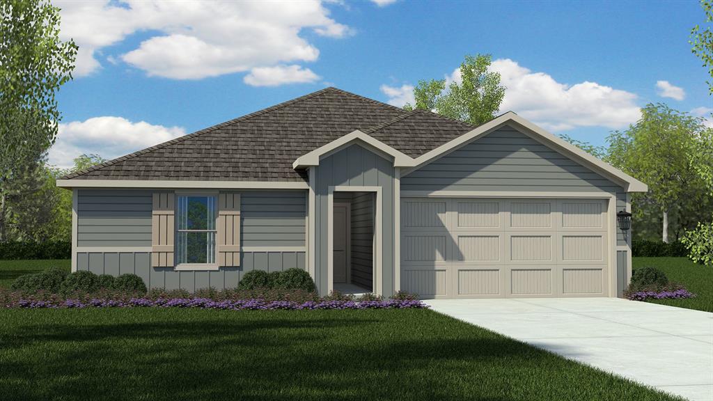 Stunning new D.R. Horton home in the Longhorn Estates community located in Fort Worth and Crowley ISD! The single-story Bellvue Floorplan, Elevation Z, with an estimated Spring completion, offers 3 bedrooms, 2 bathrooms, and a 2-car garage, thoughtfully designed with an open-concept layout that maximizes both comfort and functionality. The family room serves as the heart of the home and flows seamlessly into the dining nook and contemporary kitchen, creating a warm and inviting space ideal for everyday living and entertaining. The well-appointed kitchen features quartz countertops, 36” painted cabinets, stainless steel appliances, a gas range, stainless steel sink, center island, and a walk-in pantry for convenient storage. The private primary suite includes an en-suite bath with dual quartz vanities, a 5-foot oversized shower, and a walk-in closet located just off the bathroom. Two secondary bedrooms and a full bathroom with a quartz vanity top provide flexible space for family members, guests, or a home office. Luxury vinyl plank flooring enhances the main living areas and wet zones for durability and easy maintenance. Built with energy-efficient construction and equipped with America’s Smart Home Technology. Exterior highlights include a landscape package, full sprinkler system with rain sensor, privacy fencing, and more. Longhorn Estates is more than a neighborhood, it's a community designed with your future in mind.