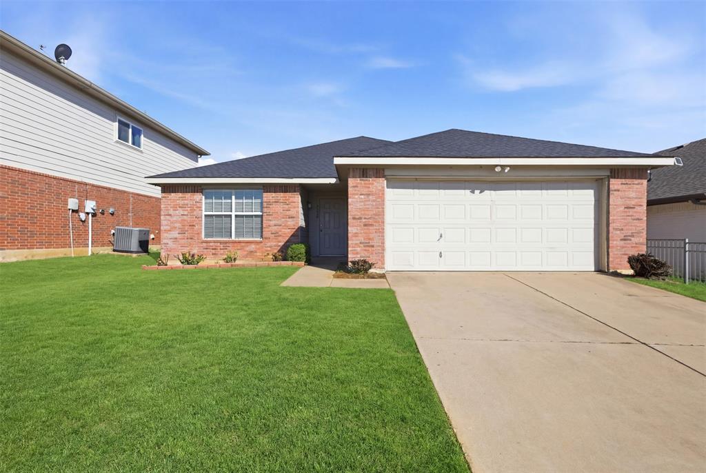 MOVE IN READY!! A charming single-story home nestled in an established neighborhood in Fort Worth. Built in 2007, this 3-bedroom, 2-bathroom home offers 1,285 square feet of thoughtfully designed living space on a 5,500-square-foot lot, blending comfort, functionality, and low-maintenance living.

Step inside to a bright, open-concept layout that seamlessly connects the living, dining, and kitchen areas, creating an inviting space for everyday living and entertaining. The split-bedroom floor plan provides added privacy, while the spacious primary suite features an ensuite bath and generous closet space.

Outside, enjoy a manageable backyard with room to relax, entertain, garden, or let pets play. Whether you're a first-time homebuyer, looking to downsize, or searching for an investment opportunity, this home offers exceptional value.

Conveniently located with quick access to Chisholm Trail Parkway and I-35W, commuting is a breeze. Enjoy being just minutes from shopping, dining, parks, and everyday conveniences. Located in Crowley ISD, the home is served by J.A. Hargrave Elementary, Crowley Middle School, and North Crowley High School.

Don't miss your opportunity to own this move-in-ready Fort Worth home!