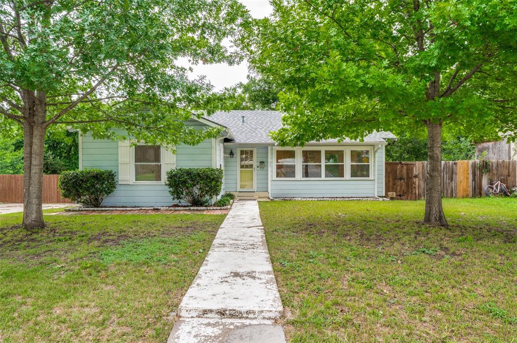 A storybook cottage where historic charm meets everyday comfort. This cottage sits on a spacious interior lot in the heart of Historic McKinney, this adorable 1953 cottage is full of character and timeless appeal. Offering 2 bedrooms and 1 bath, this lovingly maintained home features a spacious living area filled with natural light, an updated kitchen with modern conveniences, and a generously sized laundry room for added functionality. The large backyard provides a beautiful deck for gardening, entertaining, or simply enjoying the peaceful surroundings. A rare basement offers additional storage and versatility, making this home even more unique. Whether you’re looking for your first home, a downsizing opportunity, or a piece of Historic McKinney charm, this delightful cottage combines vintage character with thoughtful updates in one of the city’s most sought-after neighborhoods. Updates and Upgrades Basement with mini split, perfect for home office. Updated electrical (2017)Large backyard with wood deck, large concrete patio, and bench swing. Shed. Updated windows. Laundry room with utility sink. New roof and decking (2023). Induction stove top and oven with air fryer (2025). Brand new kitchen faucet. Walking distance to McKinney ISD’s only dual language elementary school and historic downtown.