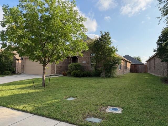 Well maintained 4 bedroom 2.5 bathroom located in desirable Paloma Creek community. This single story residence offers open concept layout with spacious living and dining areas, perfect for everyday living and entertaining. Enjoy a private backyard and access to community amenities including pools, playgrounds, and walking trails.