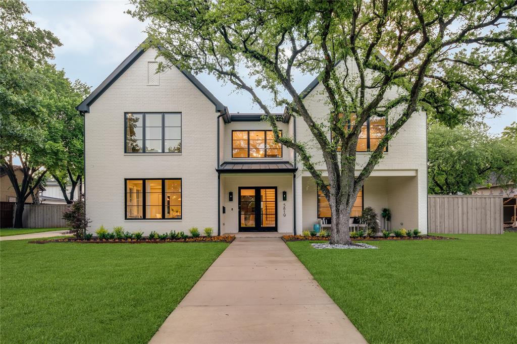 Incredible opportunity for new construction by Fifer Custom Homes in Preston Hollow, one of Dallas' most coveted neighborhoods. Featuring designer finishes thru-out + a smart floor plan that flows seamlessly from room to room. Highlights include elegant light fixtures, designer wallpaper, specialty hardware, custom cabinetry, white oak floors + stunning tile selections. A gracious 2 story entry opens to an oversized dining room w custom built ins + large windows that bathe the room in light. The 1st floor is anchored by a chef's kitchen + overlooks the bkfst + living rooms, allowing for great communication bw these spaces. A guest room w en-suite bath rounds out the 1st floor + offers flexibility as a home office. Impressive owner's suite w spa-like bathroom + walk-in closet is situated upstairs w 3 add'l BRs + a game room. The backyard enjoys a covered patio w outdoor kitchen + ample room for a pool. Idyllic location close to Dallas' best private schools, great shopping + restaurants!