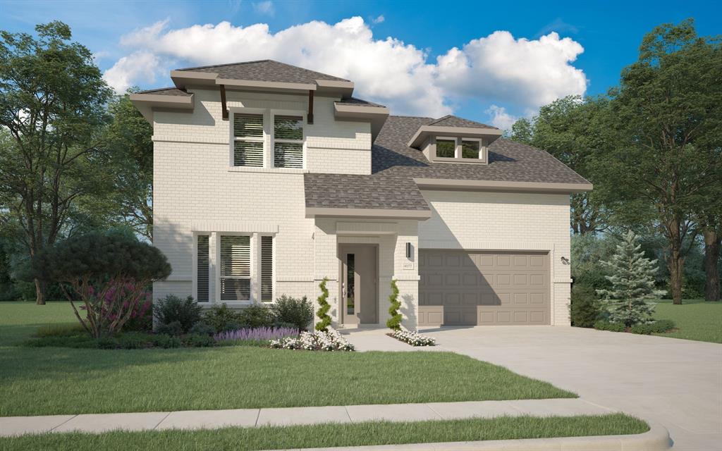 MLS# 21262172 - Built by Trophy Signature Homes - Jul 2026 completion! ~ The Stanley II is a winning combination of comfort and adaptability. The main floor offers a bedroom with a full bath for guests. Of course, no one could blame you if you crafted an exceptional workout room instead. A wall of windows in the airy living room illuminates the space with natural light that carries into the casual dining area and the spectacular kitchen. Quartz countertops, stainless steel appliances and a gorgeous island ensure the kitchen will be everyone's favorite space. The presence of an upstairs loft near the bedrooms with a full bath creates a home-within-a-home!