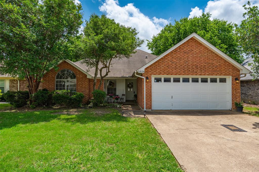Welcome home to a great north Watauga neighborhood where the students attend the popular Keller ISD. Upon entering this home, the buyer will notice the natural light and spacious open living area with a wood burning fireplace. Luxury wood look vinyl flooring spans living room, dining, kitchen, bathrooms, and utility areas. Only the bedrooms are carpeted. The kitchen has plenty of cabinets, dishwasher, drop in range, exhaust fan  and disposal. Off of the dining area leadiing to the back patio is a quaint bright space used as a small office.  Watauga Community Center and Soccer Fields are about a quarter mile from the home. The schools are within close proximity.
 Shopping , dining, fitness centers, places of worship. and  easy access to highways make this a  great location. Home Depot, Target, Staples, Chick-Fil-A, Fitness Connection, Melby's Coffee and Tea House, Rosa's Cafe, Chili's, Burger King and many more are approximately 5 driving minutes away.