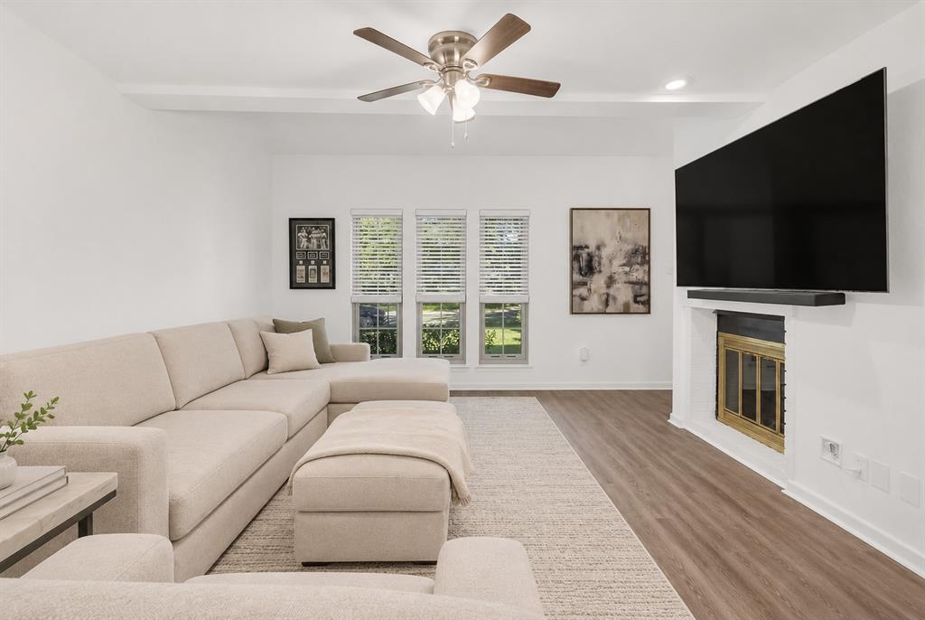 MOTIVATED SELLERS! SELLERS ARE OFFERING $2,500 IN CONCESSIONS FOR A GOOD OFFER!!! Welcome to this inviting townhome perfectly situated in the heart of central Dallas, just steps from the prestigious Preston Hollow neighborhood. Enjoy a spacious private patio perfect for relaxing or entertaining, along with covered, gated parking for everyday ease and security. Inside, the warm and open living space features a cozy fireplace, a dedicated bar area, and a convenient half bath for guests. A full laundry room offers additional practicality and storage. The flooring upstairs has been updated with luxury vinyl plank, plus a stylish high quality barn door has been added for extra privacy. The primary bathroom has been beautifully restored—sanded, stripped, and finished with a new porcelain glaze, giving the tub and shower a fresh look with an impressive 20+ year life expectancy. A highly valued walk in tub is located in the secondary bathroom! With its combination of location, smart flow of space, and thoughtful updates, this townhome is a rare opportunity! On top of that, the HOA replaced the roof in 2025. HOA covers: roof repairs, foundation repairs, siding, trim, gutters, lawn, irrigation, pool, controlled access gating, meter reading, management fees, insurance, tree trimming of trees in common areas, sidewalks from front door to city walk at curb, front post lights, carports, painting of exterior, fencing, termite program, rodent control, and landscaping.  

Recent updates totaling approximately $6,000 include: Refrigerator, dishwasher, luxury vinyl planking on the stairs and upstairs flooring, solid core barn door to the primary bedroom, professionally refinished primary bathtub and shower. 

The sellers are offering $2500 in concessions for a good offer!