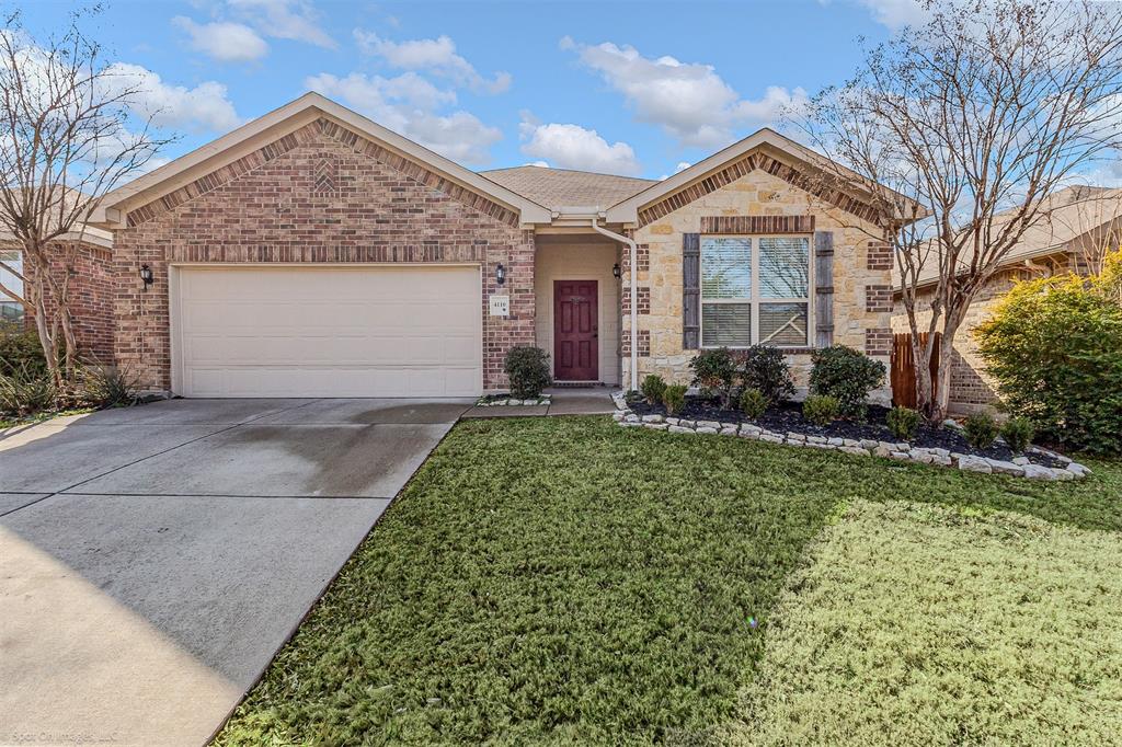 Assumable VA loan at 3.5% interest rate available for qualified buyers, with substitution of entitlement required.

Discover the perfect blend of style and functionality in this meticulously maintained 4-bedroom, 2-bath residence, ideally situated in the charming community of Heartland, TX. Offering a harmonious balance of suburban tranquility and modern amenities, this home is sure to captivate those seeking comfort and convenience, complete with a generous two-car garage.

**Interior Features:
Step inside to an inviting open-concept living area that seamlessly connects the kitchen, dining, and living spaces—perfect for entertaining and day-to-day family life. The kitchen serves as the heart of the home, featuring sleek countertops, stainless steel appliances, and a spacious island that offers additional seating and prep space. Adjacent is the cozy dining area with plenty of natural light, providing a warm ambiance for meals.

The primary suite is a tranquil retreat, complete with a spacious walk-in closet and an en suite bathroom featuring dual vanities and a soaking tub—ideal for unwinding after a long day. Three additional bedrooms offer flexibility for guest accommodation, a home office, or hobby rooms. The secondary bathroom is conveniently designed, offering ample space and privacy.

Exterior Features:
The exterior of this home reflects its quality with a well-manicured lawn and charming curb appeal. Enjoy outdoor gatherings on the patio, which overlooks a spacious backyard fully fenced for privacy and safety. The two-car garage not only provides secure parking but also extra storage opportunities.

This Heartland residence is not just a home; it's a lifestyle choice, offering proximity to local parks, walking trails, and community amenities. With its thoughtful design and practical features, this property is an exceptional opportunity for those seeking a high-quality living experience in a vibrant community.