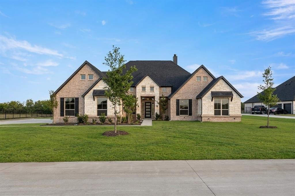 MLS# 21109240 - Built by Kindred Homes - Ready Now! ~ Introducing the exceptional Sperry one-story floor plan, thoughtfully crafted for easy living and comfort. A welcoming covered porch opens into an open-concept layout that seamlessly connects the living area, kitchen, and family room. The kitchen boasts ample cabinet space, a spacious walk-in pantry, and a large island with a breakfast bar that overlooks the nook—ideal for entertaining. The living room extends through sliding doors to a spacious covered patio, complete with Outdoor Kitchen,Grilling Station, perfect for outdoor enjoyment. Highly desirable back yard abuts 12 acre wooded common area for maximum privacy. The owner’s suite features a luxurious bath with dual vanities, a soaking tub, a walk-in shower, and a large walk-in closet. Secondary bedrooms are generously sized with walk-in closets and a shared Jack-and-Jill bath. A separate game room and guest suite offer excellent flexibility for an in-law suite or added privacy. Additional highlights include a private study, media room, mudroom, and a laundry room connected to the primary closet.
