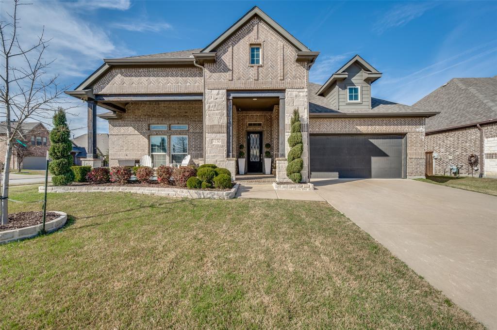 Experience unparalleled luxury in this exquisite 4-bedroom, 3-bathroom home nestled in the heart of Prosper, located within the highly sought-after Prosper School District, this stunning residence seamlessly blends modern elegance with everyday functionality.
Step inside to discover an expansive open-concept floor plan filled with natural light and refined finishes. The spacious living area features a striking fireplace that serves as a warm and inviting focal point—perfect for relaxing evenings or entertaining guests.
The gourmet kitchen is truly a chef’s dream, showcasing solid surface countertops, a gas cooktop, stainless steel appliances, a large center island, and an inviting dining area ideal for hosting family and friends.On a Large corner Lot
The private primary suite is thoughtfully positioned for comfort and tranquility, offering a luxurious ensuite bath complete with a separate shower, garden tub, and dual vanities. Throughout the home, premium flooring enhances both style and comfort, including luxury tile plank in the main living areas, plush carpeting in the bedrooms, and ceramic tile in the bathrooms.
Step outside to the spacious covered patio—perfect for relaxing evenings or outdoor entertaining. The exterior boasts an elegant combination of brick and stone, complemented by meticulously maintained landscaping that enhances the home’s exceptional curb appeal. A rare 2.5-car garage, complete with air conditioning and heating, provides generous space for vehicles, storage, or a workshop.INCLUDES 4- 220v plugs in garage 
Residents of this vibrant community enjoy access to two refreshing pools and scenic parks, creating the perfect balance of recreation and relaxation. The home is also conveniently located just minutes frorm PGA Frisco Resort  offering premier golf, dining, and entertainment.
Buyer to verify all information room & lot sizes, schools, taxes,amenities, HOA, etc. Neither Seller nor LA makes any warranties representation as to accuracy.