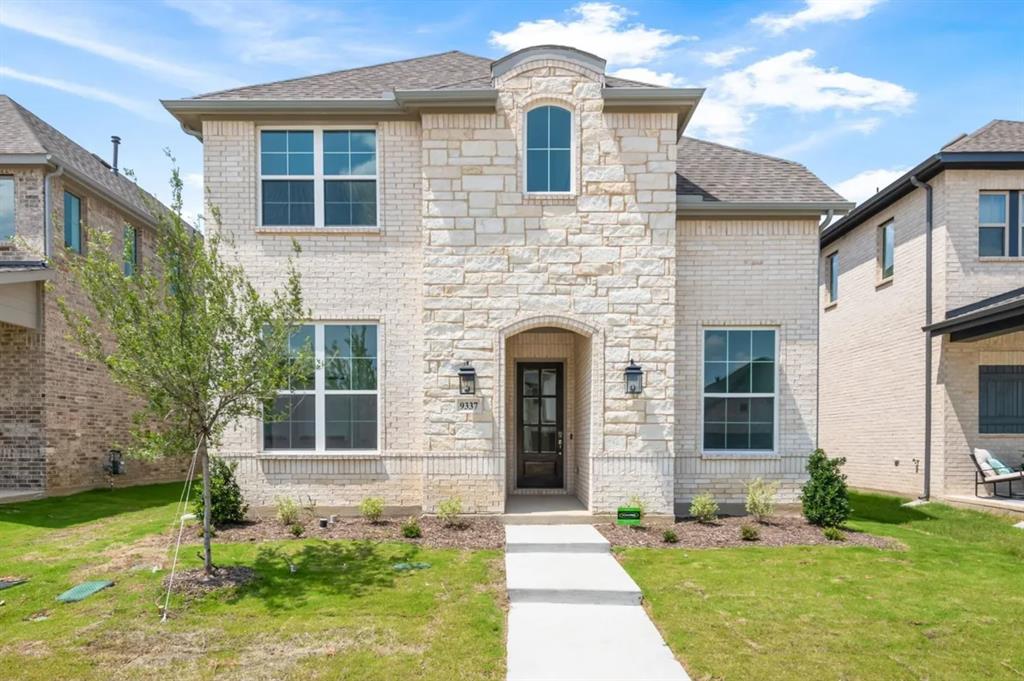 Experience refined living in the highly sought-after Lakes of River Trails community with this exceptional 2024-built almost new residence.  Thoughtfully designed with elegance and functionality in mind, this beautifully appointed 4-bedroom, 3-bath home offers sophisticated living space filled with natural light and upscale finishes throughout.  The expansive open-concept floor plan seamlessly blends comfort and style, featuring spacious living and dining areas ideal for both everyday living and upscale entertaining. At the heart of the home, the gourmet kitchen showcases a large center island, abundant custom cabinetry, premium finishes, and a generous walk-in pantry—perfectly suited for the modern chef.  The luxurious primary suite serves as a private retreat, complete with a spa-inspired bath featuring dual vanities, an oversized walk-in shower, and an expansive walk-in closet. Additional bedrooms offer ample space and flexibility for guests, a home office, media room, or growing families.  Nestled within the scenic Lakes of River Trails master-planned community, residents enjoy access to picturesque walking trails, greenbelts, parks, and tranquil lakes, while remaining conveniently close to major highways, premier shopping, dining, and entertainment destinations. Zoned to acclaimed HEB ISD schools, this remarkable home presents an exceptional opportunity to enjoy modern luxury, comfort, and convenience in one of metroplex's  most desirable neighborhoods.