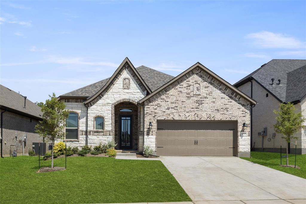MLS# 20434238 - Built by Windsor Homes - Ready Now! ~ Desirable Austin Floor Plan by Windsor Homes!  Spacious Floor plan consists of 4 bedrooms, 2 baths plus a formal dining and study! Gourmet kitchen with Stainless appliances, double ovens, built in microwave, gas cooktop, a-frame vent hood, and granite counters. Beautiful upgraded front door, 12x24 inch tile throughout, 2 inch faux wood blinds, 8ft interior doors, quartz counters in baths, gas fireplace, delta plumbing fixtures, buff mortar, brick front porches, full sod, full sprinkler, full fence, full gutters, radiant barrier decking, low e windows, 16 SEER HVAC. Located in a prime Kennedale area within walking distance to schools. Priced to Sell & Move-In Ready!!