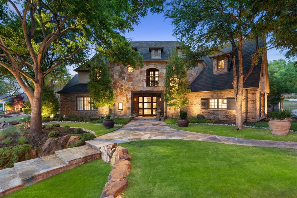 Come tour this Stunning home in the highly sought after, guard gated community of Starwood. This immaculately maintained home, on a nearly half acre corner lot, is truly one of a kind. The chef's kitchen is a entertainer's dream with a large butler's pantry and double islands. The living room windows highlight the recently completed backyard including a resort style pool, custom cabana, outdoor kitchen, and extensive landscaping by an award winning landscape architect. Charm and warmth fill this European style home with antique beams, five fireplaces, custom hardwoods and more.The expansive primary bedroom opens onto the pool area and the primary bathroom boasts his and hers boutique style closets as one of many features. The amazing entertaining space continues upstairs with game room complete with a full stone-top bar with wine storage and stunning media room that seats twelve with room for more. Set up an appointment now to experience all this home has to offer Before its gone!