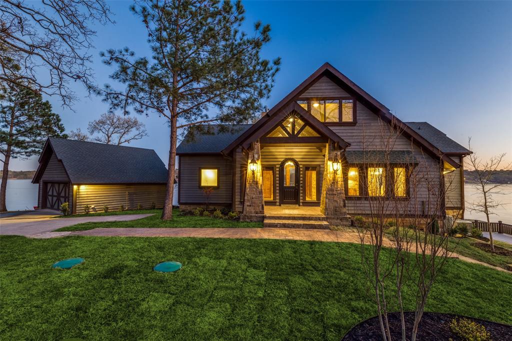 Welcome to lake life at its best on Lake Cypress Springs. Set on a rare main lake point, 118 King Lance offers breathtaking views and over 300 feet of shoreline, giving you water on two sides and endless places to relax and play.

The cedar and stone home sits tucked among mature trees, creating a private, peaceful setting. With 5 bedrooms and 4 baths across three levels, there’s plenty of space for family and friends to gather. Large outdoor living areas make it easy to enjoy morning coffee, sunset dinners, and everything in between.

The property has been fully renovated by LRO Residential, so it’s ready for immediate enjoyment. The oversized boathouse—with two boat slips and a separate PWC slip—means long weekends on the water are always within reach.