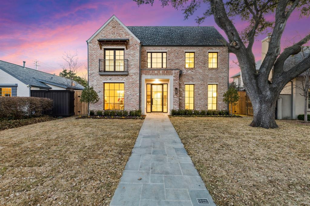Gorgeous new construction by Olerio Homes in one of the most desirable neighborhoods in Dallas. This stunning transitional home in West Highland Park has designer finishes which include Marvin Windows, Sub Zero Wolf appliances, Walker Zanger tile, Visual Comfort lighting, Level 4 slick finish walls, and Emtek hardware just to name a few. The open floor plan features a total of 4 bedrooms and 4.5 baths with an amazing great room downstairs as well as an incredible outdoor living space.Buyers can even add an elevator if they wish to! This prime West Highland Park location is unmatched and includes access to Highland Park city services as well as their police and fire departments. Buyers will also love the proximity to dining, shopping, parks and both Dallas airports!