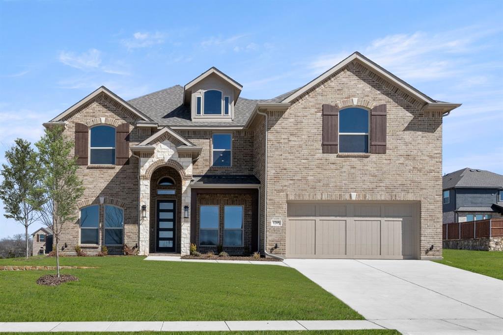 MLS# 21261658 - Built by First Texas Homes - Ready Now! ~ Welcome to High Country in Burleson, TX. The Coventry 2F plan presents 5 bedrooms, 4 bathrooms, and 3,275 square feet of well-appointed living space designed to adapt to a variety of lifestyles. A gracious, upgraded exterior creates a warm first impression, complemented by a welcoming entry that opens to a signature curved staircase. Inside, refined finishes and thoughtful details enhance both form and function. A private study and a full bath on the main level offer convenience for guests or a quiet work-from-home setting. The kitchen is designed for both everyday living and entertaining, featuring a butler’s pantry, gas cooktop, and a layout that flows naturally into the main living areas. Upstairs, a spacious game room provides a comfortable retreat for leisure and gathering. Bedroom five is pre-wired for media, offering the option to create a dedicated viewing or gaming space. Throughout the home, the balance of openness and purposeful design supports everything from relaxed evenings to hosting with ease, delivering a residence that feels both elevated and livable.