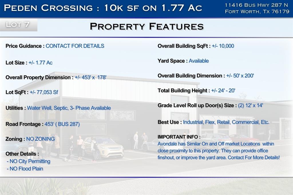 Peden Crossing - Commercial Sale