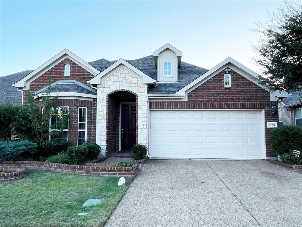Cozy one story home with an open floor concept from kitchen to living space that includes a fireplace for family gathering. In addition to a formal dining area. The 2nd and 3rd bedroom that can be use as an office space or guest room. Master bedroom includes a walk-in closet. Convenient access to George Bush Turnpike and minutes away from shopping and dining. 
Refrigerator NOT included. Washer and Dryer are included. Move in ready. ****NO PETS and MUST OBTAIN RENTER'S INSURANCE****

Text listing agent to schedule a showing. Application fee is 50$ per person 18+ years of age.