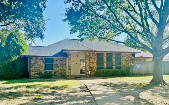This home sits on an oversized corner lot in a neighborhood with large mature shade trees. Pride of ownership shows in the consistent maintenance over the years: Updated flooring to Woodloch tile thru-out (2017) except for the secondary bedrooms. NEW AC Unit inside & out (8-2023), Replaced the Roof, Gutters, Chimney & added spray insulation (2021), Foundation Replaced (approx. 2019). Ready for your personal touches to make it a perfect forever home. Outside enjoy a large covered patio and lots of yard space for outdoor fun. Close to Keller High School.