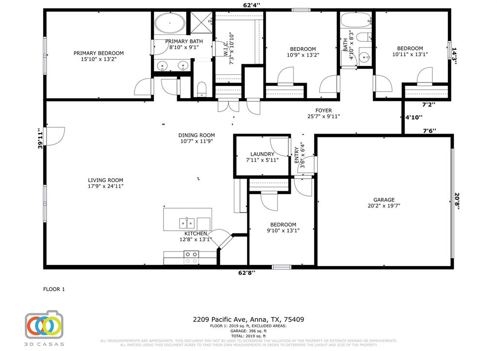 PARK PLACE AT ANNA - Residential Lease