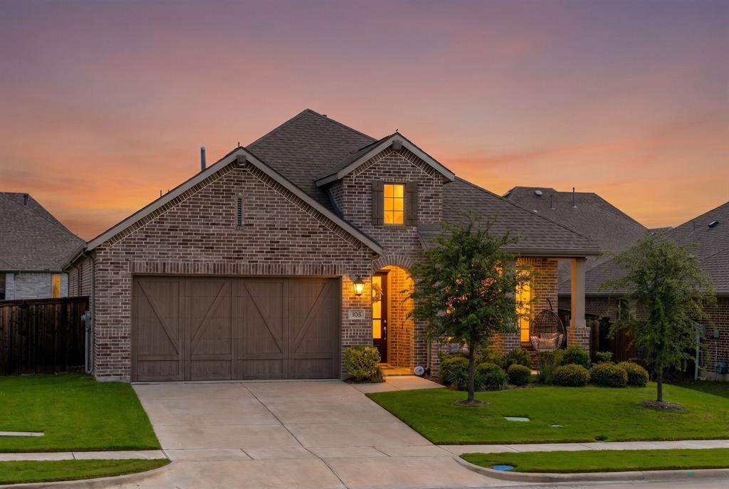 Discover the perfect blend of comfort, style, and functionality in this beautifully maintained Highland Home nestled within the resort-style community of Sonoma Verde. Built in late 2019 and barely lived in, this thoughtfully designed single-story home offers 4 spacious split bedrooms, 3 full bathrooms, and an open-concept layout designed for both everyday living and effortless entertaining. From the moment you step inside, you’re welcomed by soaring ceilings, abundant natural light, and timeless finishes that create a warm yet elevated feel throughout. The chef-inspired kitchen serves as the heart of the home, featuring an oversized island, gas cooktop, extensive cabinetry, and seamless flow into the dining and living areas. A stunning stone fireplace anchors the space, creating the perfect atmosphere for cozy evenings or hosting family and friends. The private primary suite offers a peaceful retreat with a charming bay window, dual vanities, generous storage, and plenty of counter space. Secondary bedrooms provide flexibility for guests, family, or a dedicated home office, while three full bathrooms offer comfort and convenience for everyone. Step outside and enjoy covered front and back patios, perfect for morning coffee, evening gatherings, or simply unwinding after a long day. The well-maintained backyard offers room to play, entertain, or bring your future outdoor vision to life. Located in the highly sought-after Sonoma Verde community, residents enjoy resort-style amenities including a community pool, tennis courts, basketball courts, sand volleyball, parks, sports fields, scenic walking trails, dog park and parks for all ages. If using the seller’s preferred lender, buyers can take advantage of a 2-1 rate buy-down at no cost, offering reduced monthly payments for the first two years and added affordability to start your next chapter in Sonoma Verde.