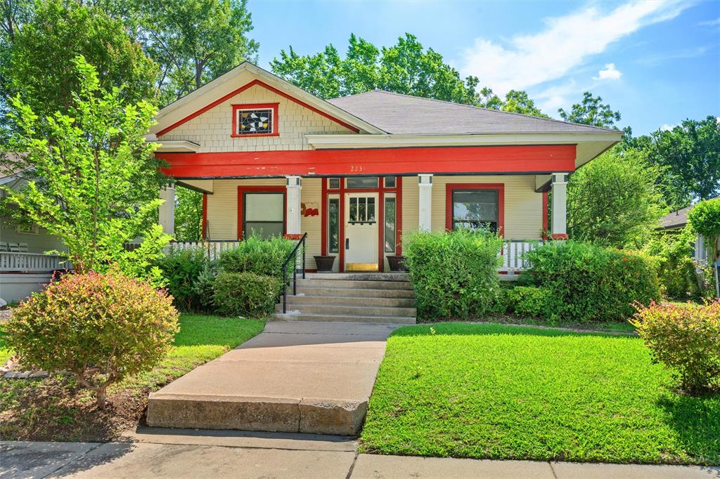 Step back in time and discover the incredible potential of this 1911 Craftsman home located in the heart of Fort Worth's sought-after Historic Fairmount District. Rich with original character and architectural details, this property presents a rare opportunity to restore a true piece of history or reimagine it to reflect your own vision.  The flexible floorplan offers three spacious living areas, two dining rooms, two bedrooms, and two full bathrooms, providing endless possibilities for renovation and customization. Whether you're an investor, preservation enthusiast, or buyer looking to create your dream historic home, this property is ready for its next chapter.  Ideally situated just minutes from TCU, the Fort Worth Zoo, the Near Southside, Magnolia Avenue, and Downtown Fort Worth, you'll enjoy easy access to some of the city's best dining, entertainment, shopping, and cultural attractions. Bring your creativity and transform this historic gem into something truly special.