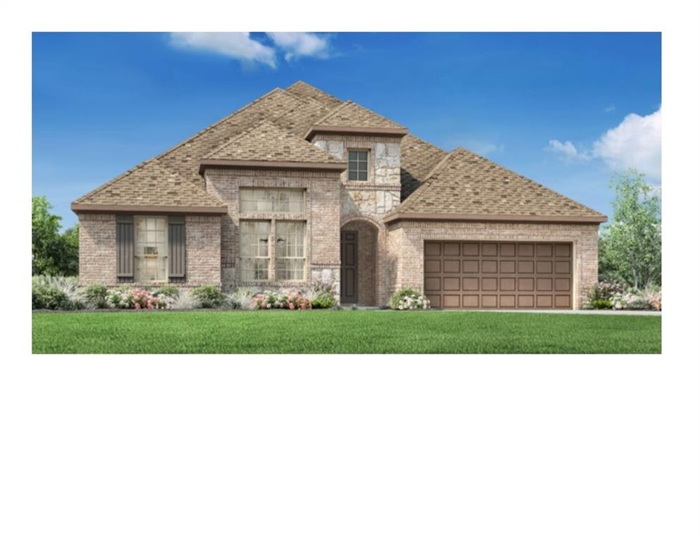 Experience exceptional luxury in this stunning new construction home by Toll Brothers, located in the highly sought-after Aster Park community in Prosper. Thoughtfully designed with sophisticated finishes and an open-concept layout, this beautifully appointed single-story residence blends timeless elegance with everyday functionality. At the heart of the home, the expansive great room flows seamlessly into the gourmet kitchen and casual dining area, creating the perfect space for entertaining or everyday living. The chef-inspired kitchen features a large center island, walk-in pantry, and premium design that effortlessly connects to the covered patio for indoor-outdoor living. The private primary suite serves as a luxurious retreat, complete with a spa-inspired bath and an oversized walk-in closet. Three additional bedrooms, each with convenient access to full baths, provide comfort and privacy for family and guests alike. A dedicated office with soaring cathedral ceilings offers an impressive work-from-home space, while the versatile flex room is ideal as a media room, game room, fitness studio, or second living area. Additional highlights include a dramatic tray-ceiling foyer, spacious laundry room, abundant storage, and a rare 3-car tandem garage. Situated within Prosper's premier Aster Park community, residents enjoy exceptional amenities, beautifully designed green spaces, and convenient access to top-rated Prosper ISD schools, shopping, dining, and major commuter routes. This is a rare opportunity to own a beautifully crafted Toll Brothers home in one of Prosper's most desirable new neighborhoods.
