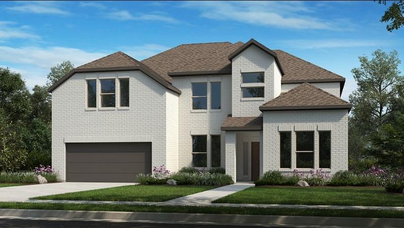 What's Special: 3-Car Tandem Garage - Oversized Lot - Game Room & Media. New Construction – July Completion! Built by Taylor Morrison, America's Most Trusted Home Builder. Welcome to the Peridot at 6809 Mill Creek Drive in Highland Lakes! The welcoming foyer leads you past a private study and a guest bedroom with a full bathroom before opening into a bright, open concept living space filled with natural light. The gourmet kitchen overlooks the large great room with a corner fireplace and flows easily into the casual dining area, creating a comfortable setting for gatherings of any size or everyday living. A covered patio extends the party outdoors. The private primary suite on the first floor sits just off the casual dining area and offers a spacious retreat with a beautiful bathroom and a large walk-in closet, complete with a dual sink vanity, a soaking tub, and a shower. Upstairs you will find a large game room, a cozy media room, and two additional bedrooms. Your new McKinney, TX home offers the best of both worlds: peaceful outdoor living and modern comfort. Amenities are open—enjoy the pool, fitness center, and miles of scenic trails. With no MUD or PID taxes and zoning for top-rated Prosper ISD, this community gives students room to thrive and families even more reasons to make the move. Additional Highlights Include: main floor secondary bedroom and full bathroom in place of a study, a study in place of the formal dining room, a drop-in tub in the primary bathroom, an extension to the primary bedroom and walk-in closet, and a media room added upstairs. Photos are for representative purposes only. MLS#21291922